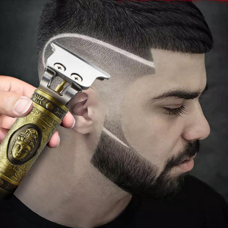 Barbeador Fusion Pro Elétrico Portátil Masculino