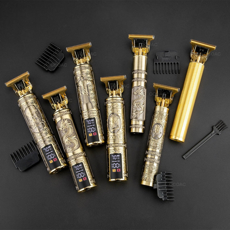 Máquina de Cortar Cabelo e Barba Elétrica e Portátil - Professional