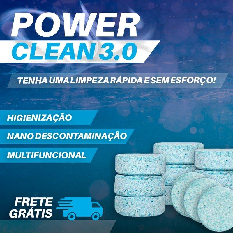 Pastilhas de Limpeza Profunda Power Clean