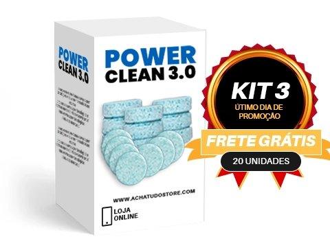 Pastilhas de Limpeza Profunda Power Clean