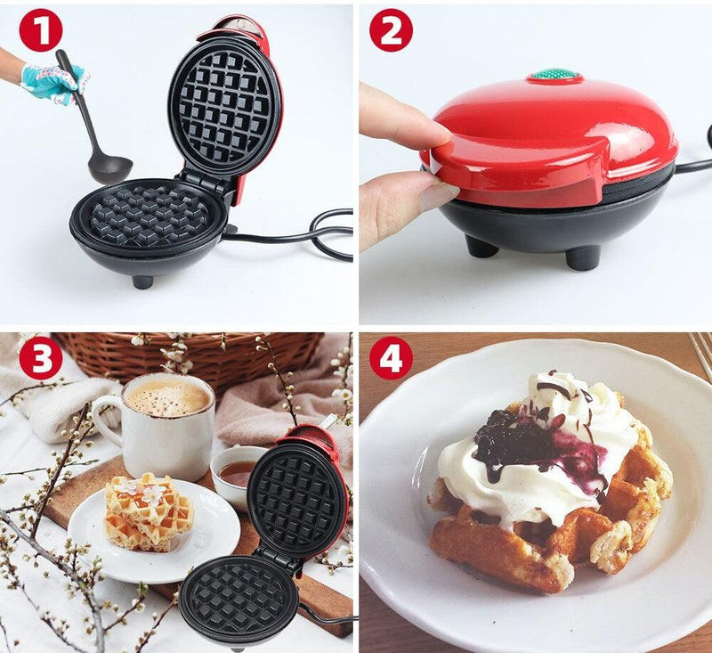 Mini Máquina de Waffles - WaffleMaker